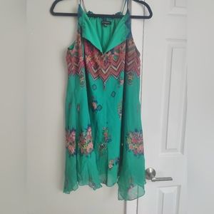 Jodi Kristopher Floral Dress Small